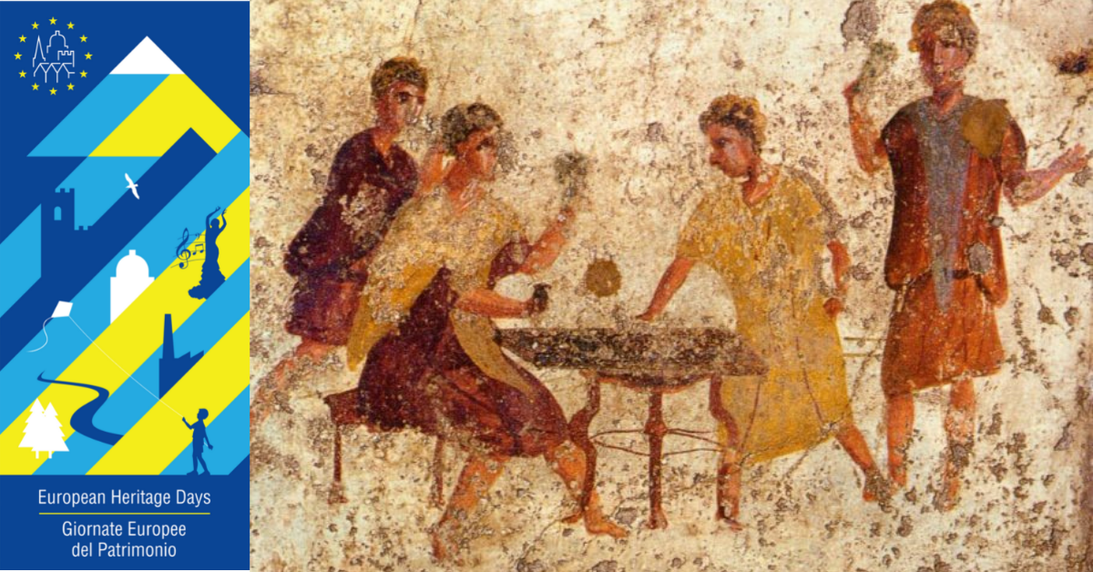 Giornate Europee del Patrimonio 2021. Parco Archeologico dell'Appia Antica. Tombe della Via Latina. Conosciamo gli antichi romani